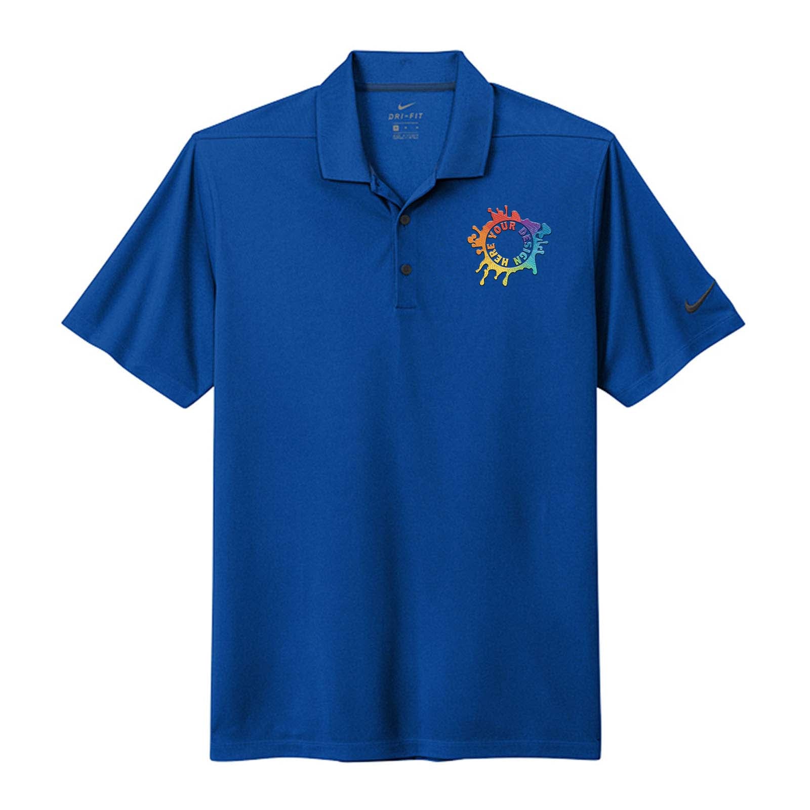 Nike Men's Dri-Fit Micro Piqué 2.0 100% Polyester Polo T-Shirt Embroidery - Mato & Hash