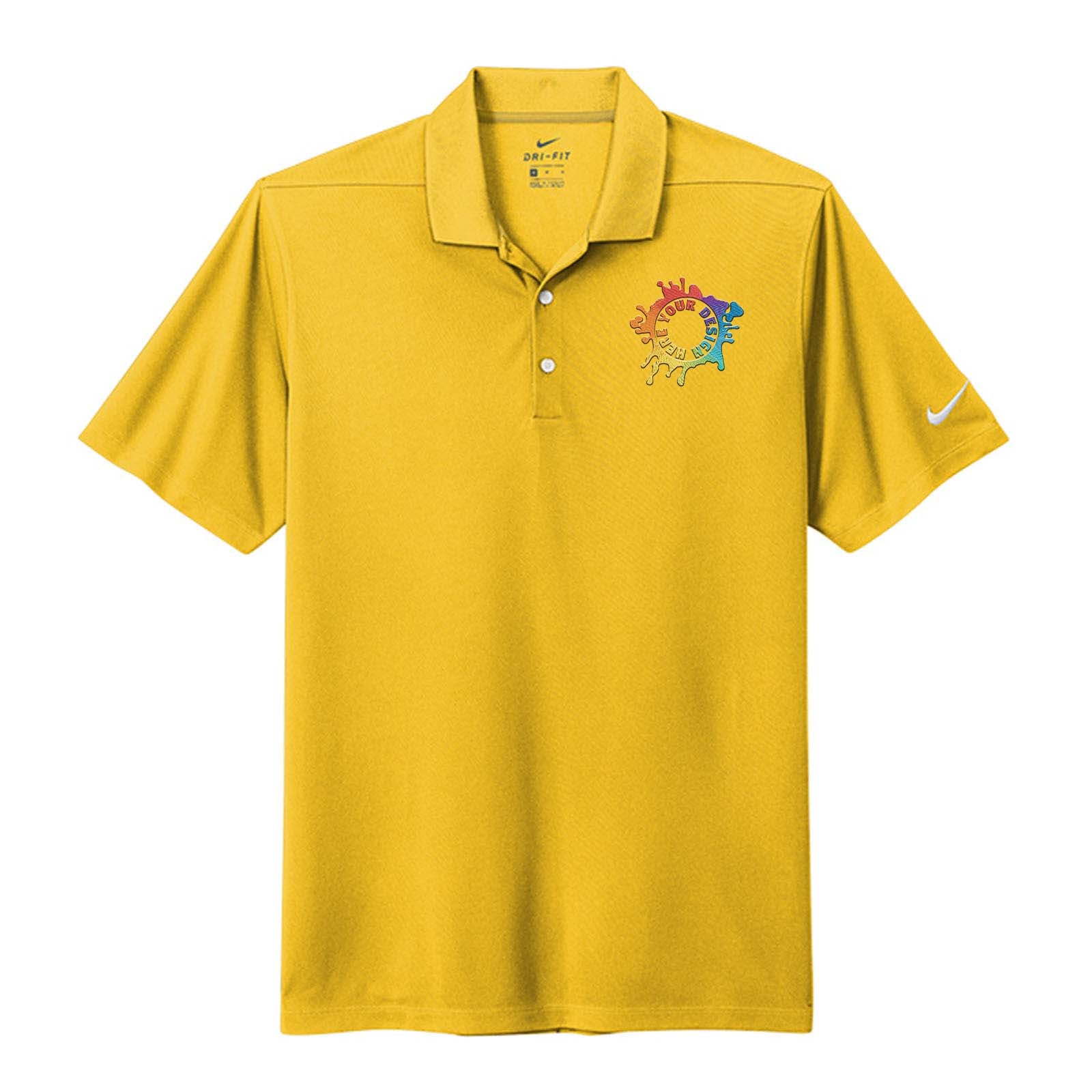 Nike Men's Dri-Fit Micro Piqué 2.0 100% Polyester Polo T-Shirt Embroidery - Mato & Hash
