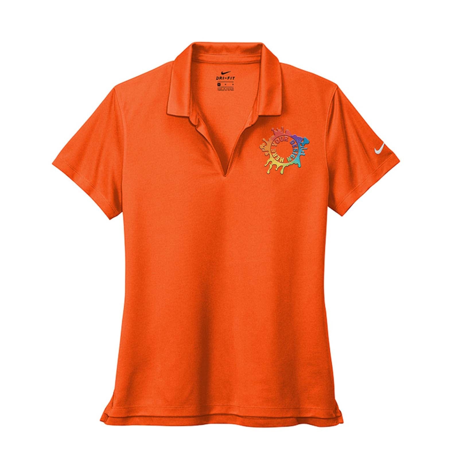 Nike Women's Dri-Fit Micro Piqué 2.0 100% Polyester Polo T-Shirt Embroidery - Mato & Hash