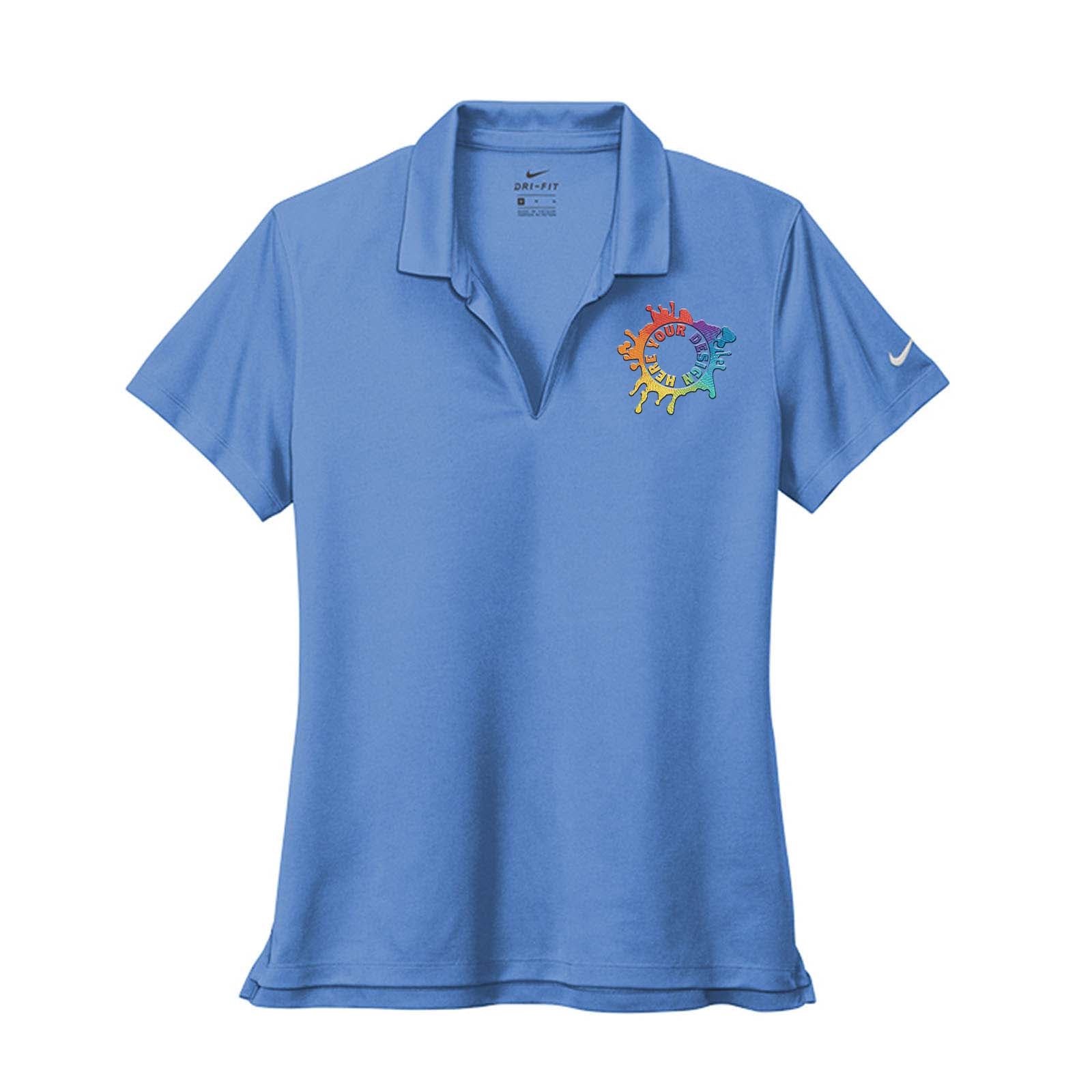 Nike Women's Dri-Fit Micro Piqué 2.0 100% Polyester Polo T-Shirt Embroidery - Mato & Hash