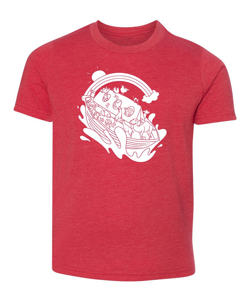 Noah's Arc DIY Color in Kids T Shirts - Mato & Hash