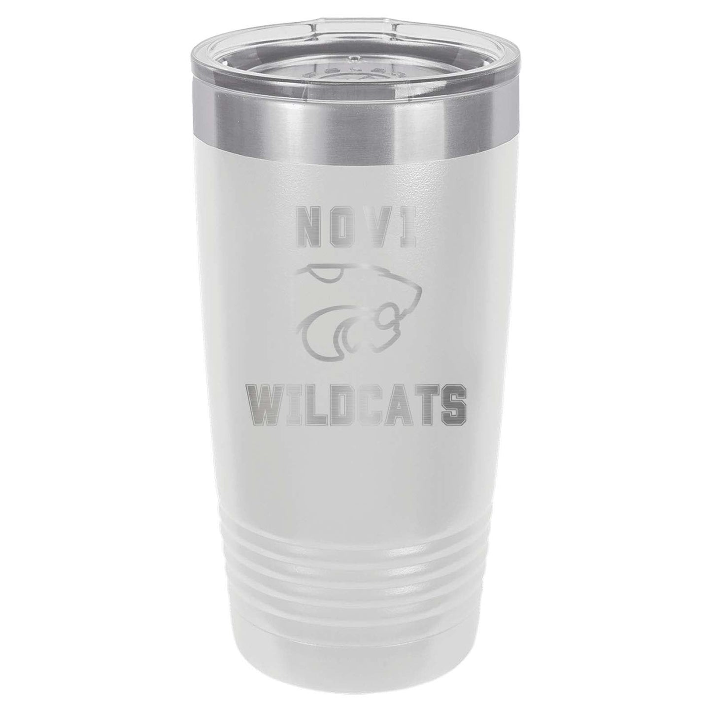 Novi Pompon Laser Engraved 20oz Pint with Sliding Lid - Mato & Hash