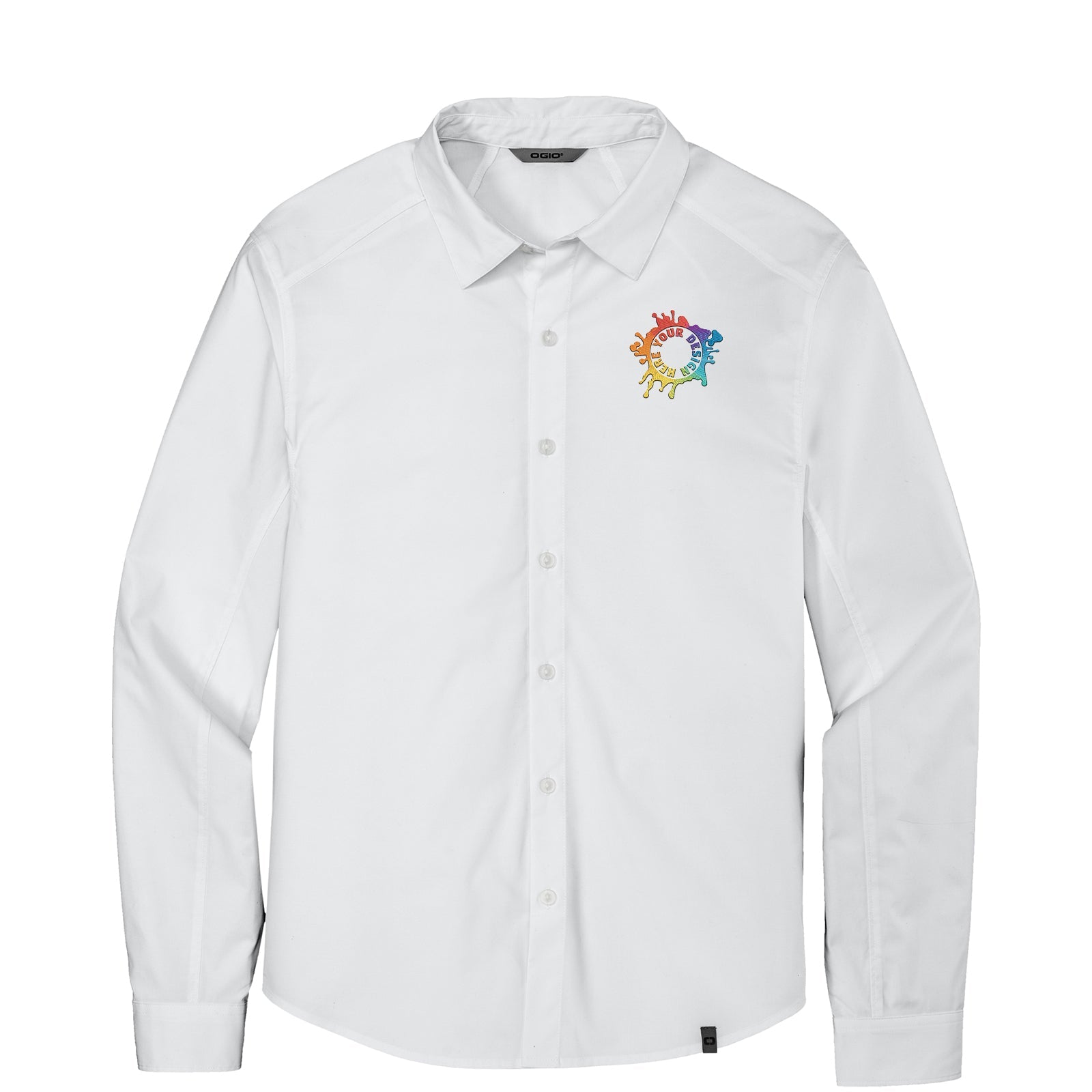 OGIO® Commuter Woven Shirt Embroidery - Mato & Hash