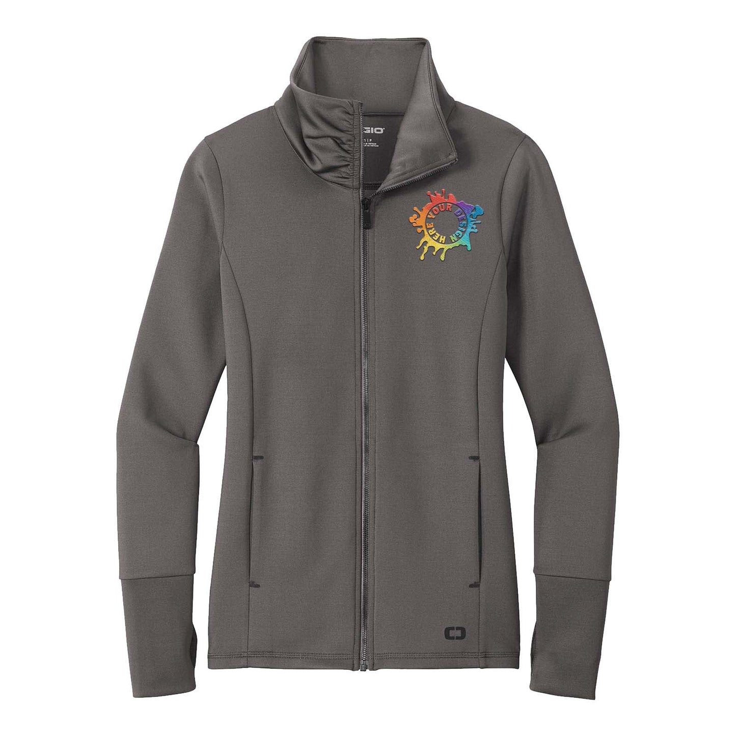 OGIO ® ENDURANCE Ladies Modern Performance Full-Zip Embroidery - Mato & Hash