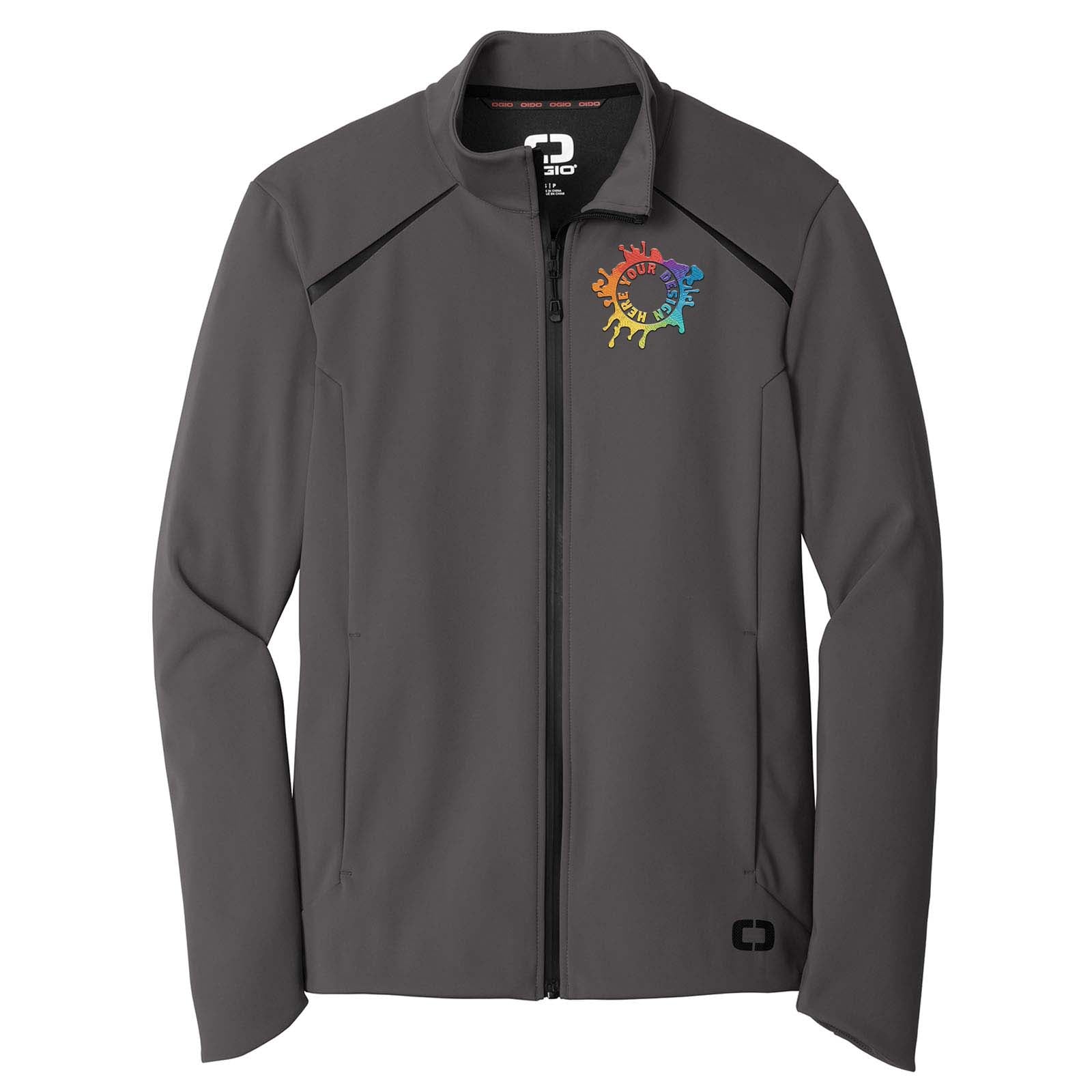 OGIO ® Exaction Soft Shell Jacket Embroidery - Mato & Hash