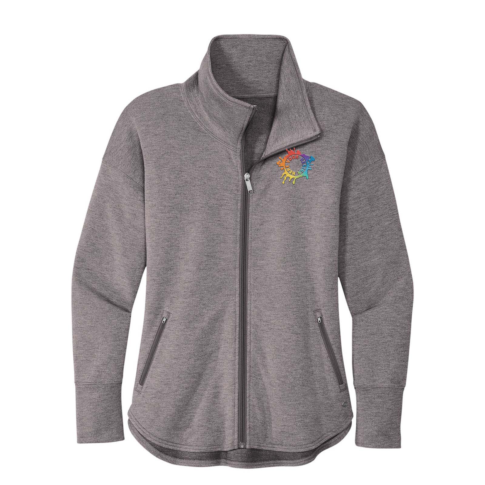 OGIO® Ladies Luuma Full-Zip Fleece Custom Embroidery - Mato & Hash