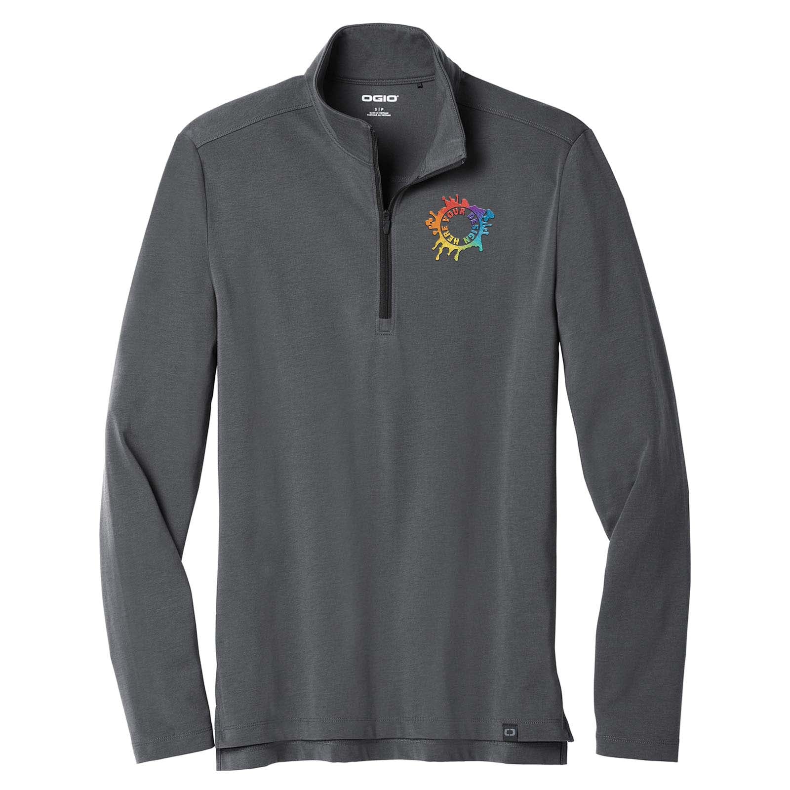 OGIO ® Limit 1/4-Zip Custom Embroidery - Mato & Hash