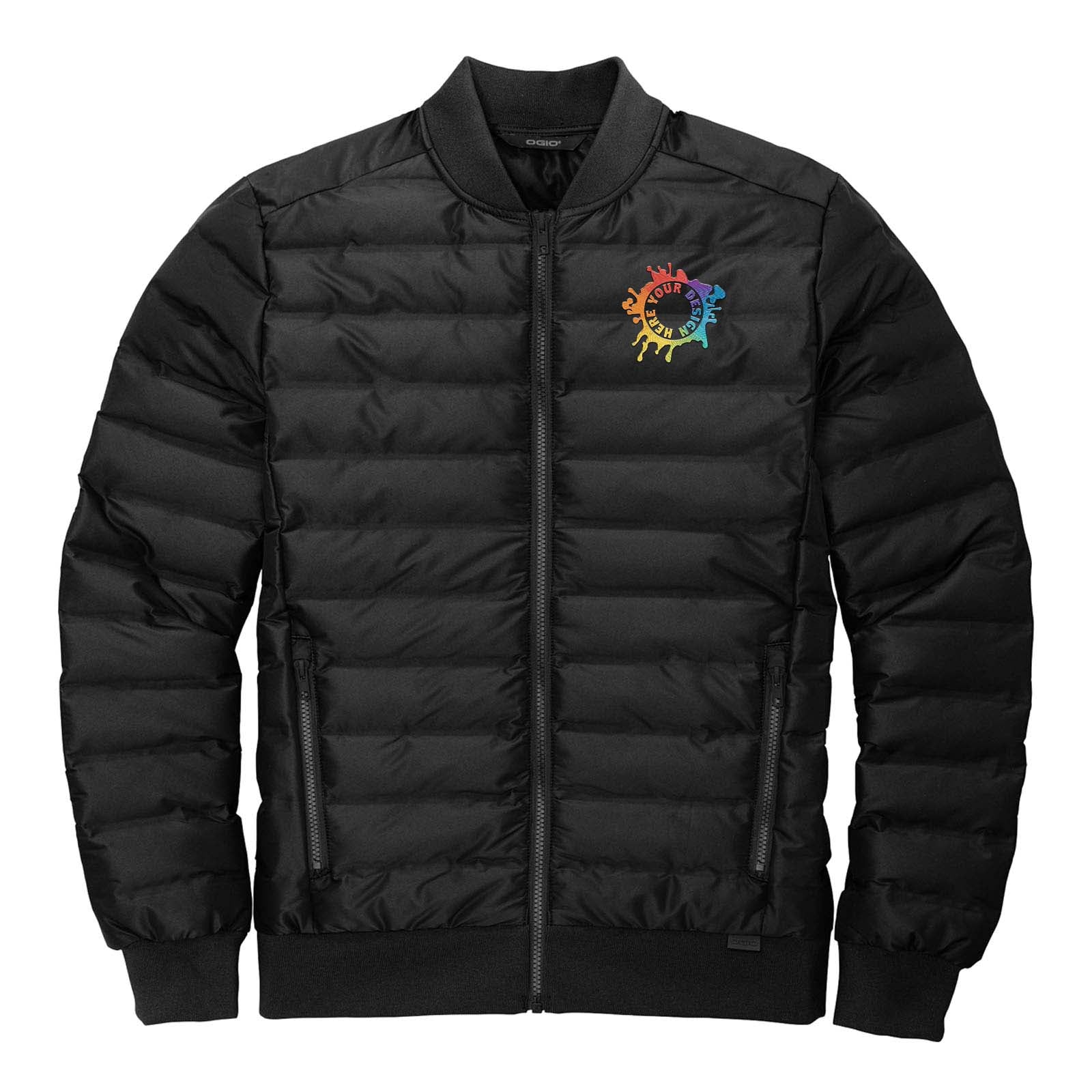 OGIO® Street Puffy Full-Zip Jacket Embroidery - Mato & Hash