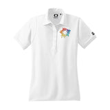 Ogio Women's 100% Polyester Jewel Polo T-Shirt Embroidery - Mato & Hash