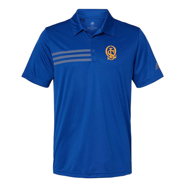 OLS Logo Adidas 3-Stripes Chest Polo