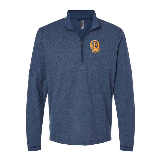 OLS Logo Adidas 3-Stripes Quarter-Zip Sweater