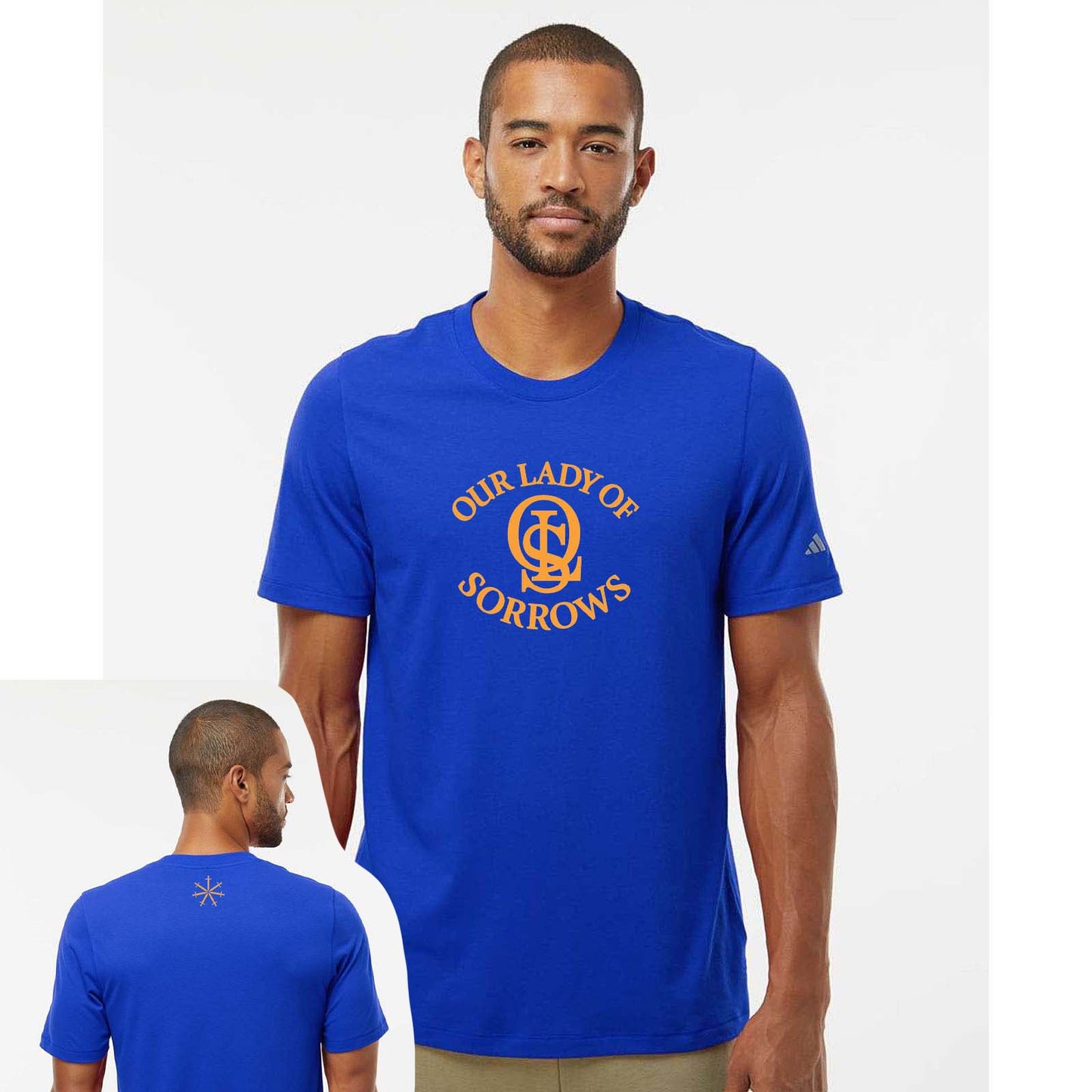 OLS Adidas - Blended T-Shirt Printed and Back Print - Mato & Hash