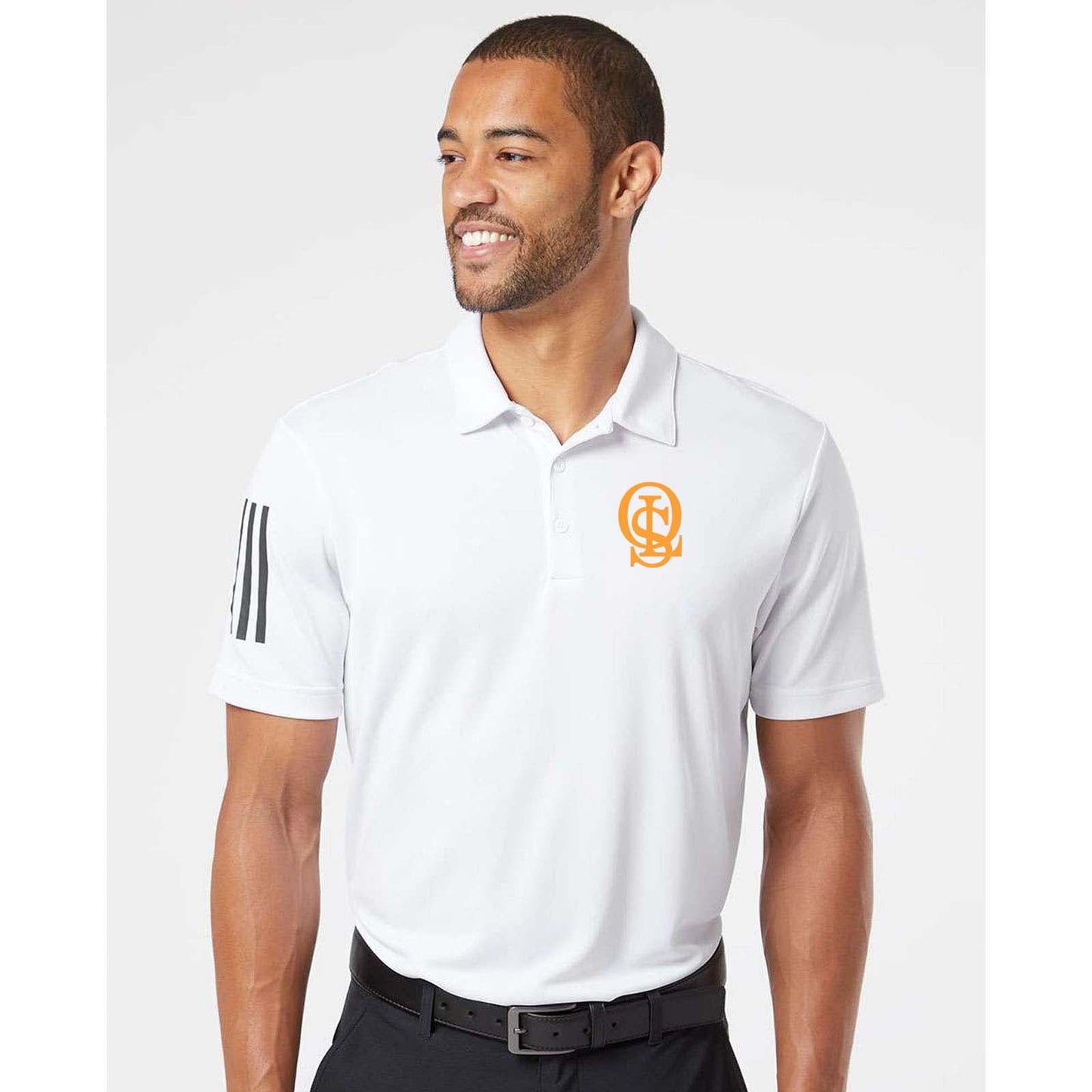 OLS Adidas - Floating 3-Stripes Polo Embroidery - Mato & Hash