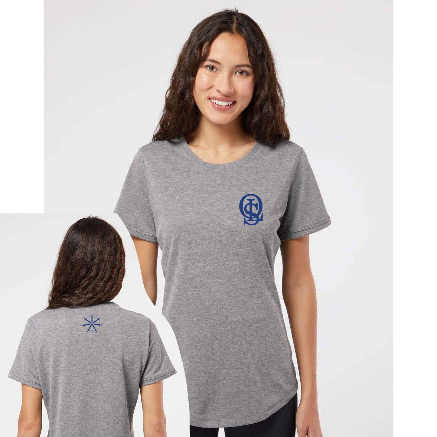 OLS Adidas - Women's Sport T-Shirt Printed and Back Print - Mato & Hash