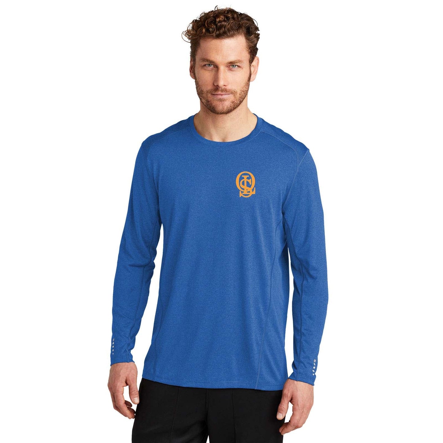 OLS OGIO® ENDURANCE Long Sleeve Pulse Crew Embroidery - Mato & Hash