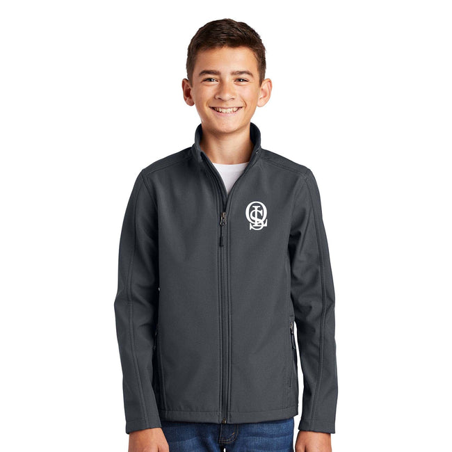 OLS Logo Port Authority Youth Core Soft Shell Jacket