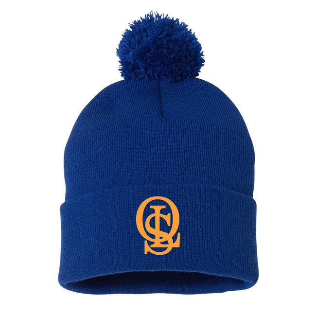 OLS Logo Sportsman Pom-Pom 12" Knit Beanie