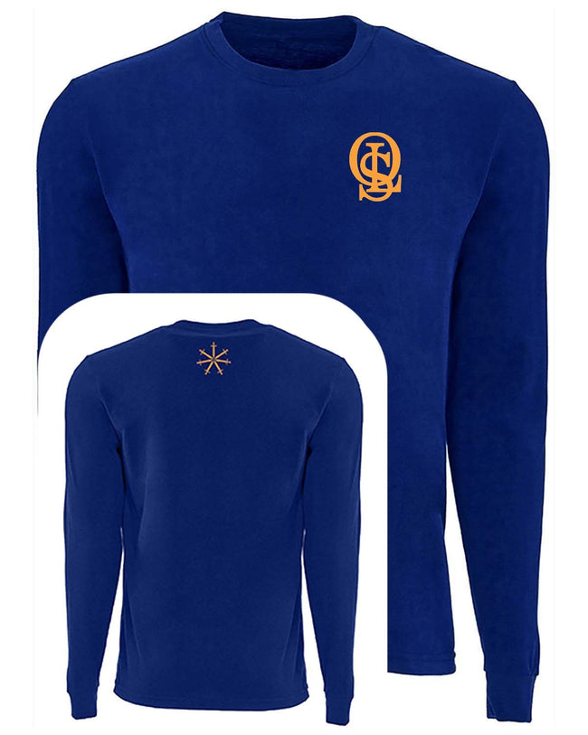 OLS Logo & Swords Unisex Blend Long Sleeve T-Shirt