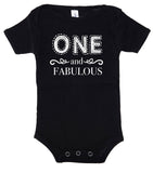 One and Fabulous Baby Romper