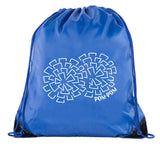 Pom Pom Cheer Polyester Drawstring Bag - Mato & Hash