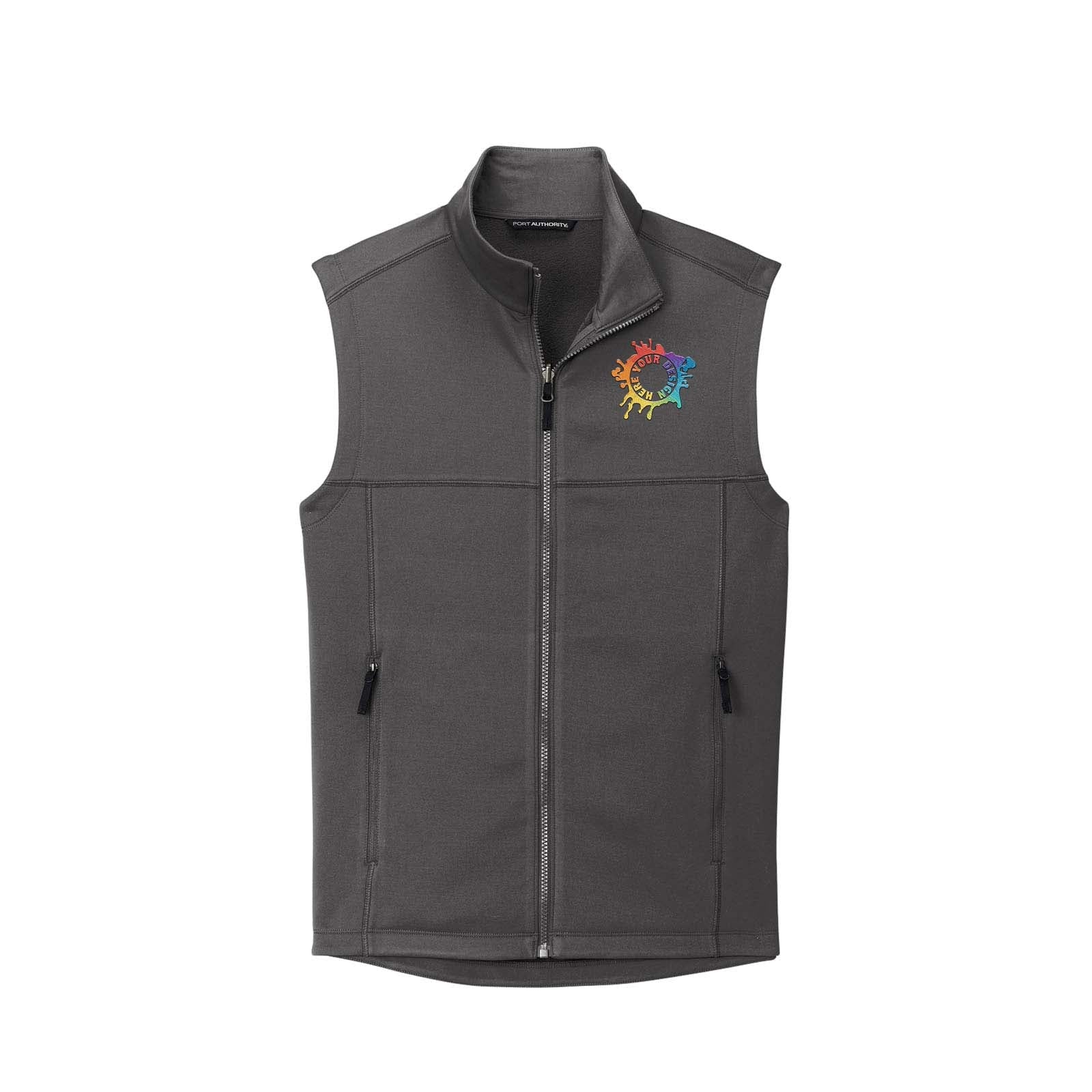 Port Authority® Collective Smooth Fleece Vest Embroidery - Mato & Hash