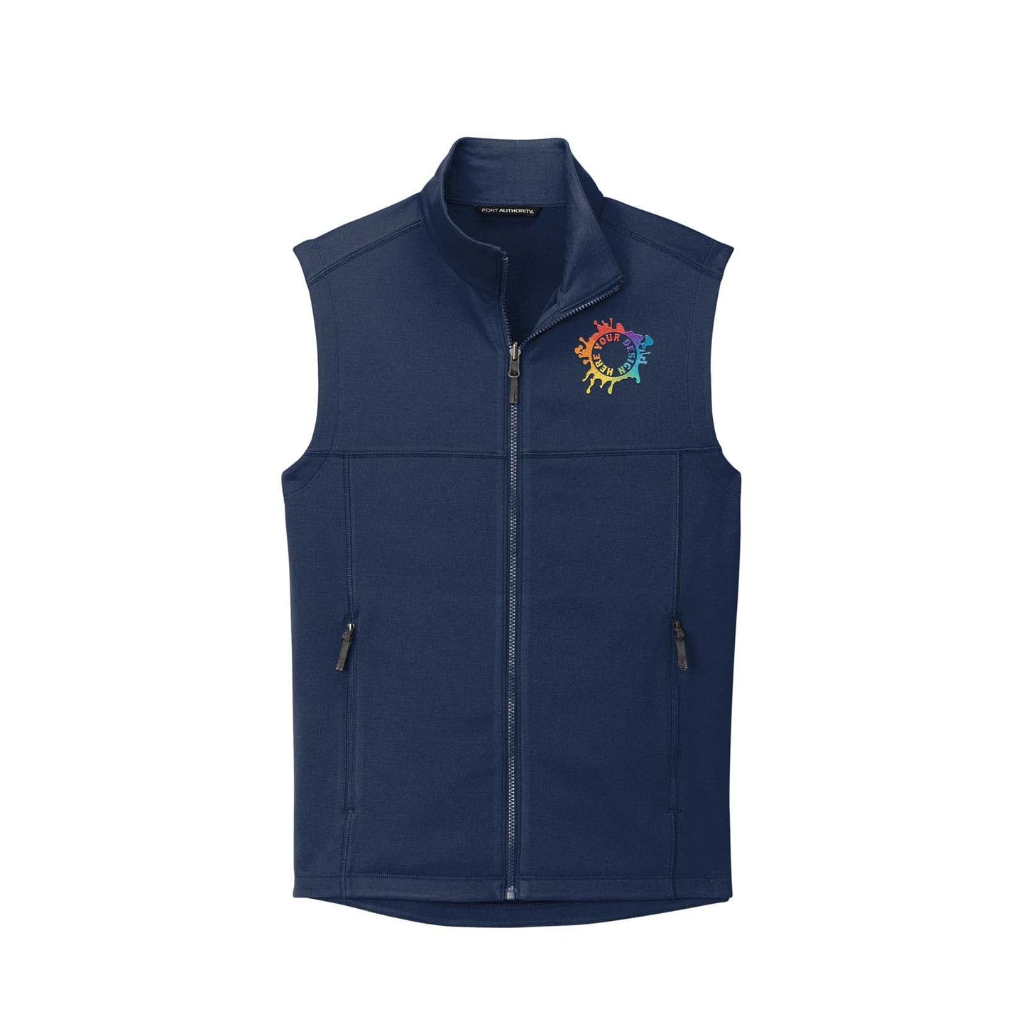 Port Authority® Collective Smooth Fleece Vest Embroidery - Mato & Hash