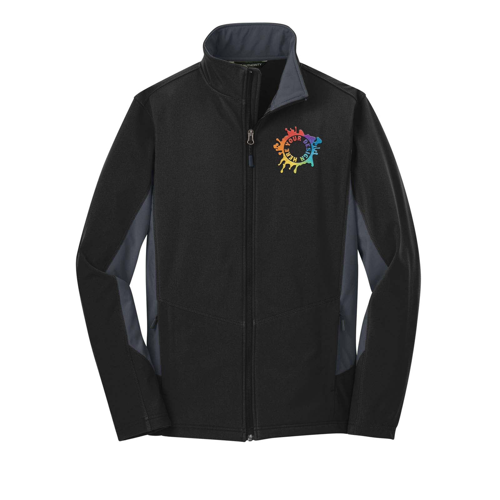 Port Authority® Core Colorblock Soft Shell Jacket Embroidery - Mato & Hash