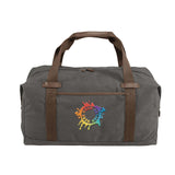 Port Authority® Cotton Canvas Duffel Embroidery