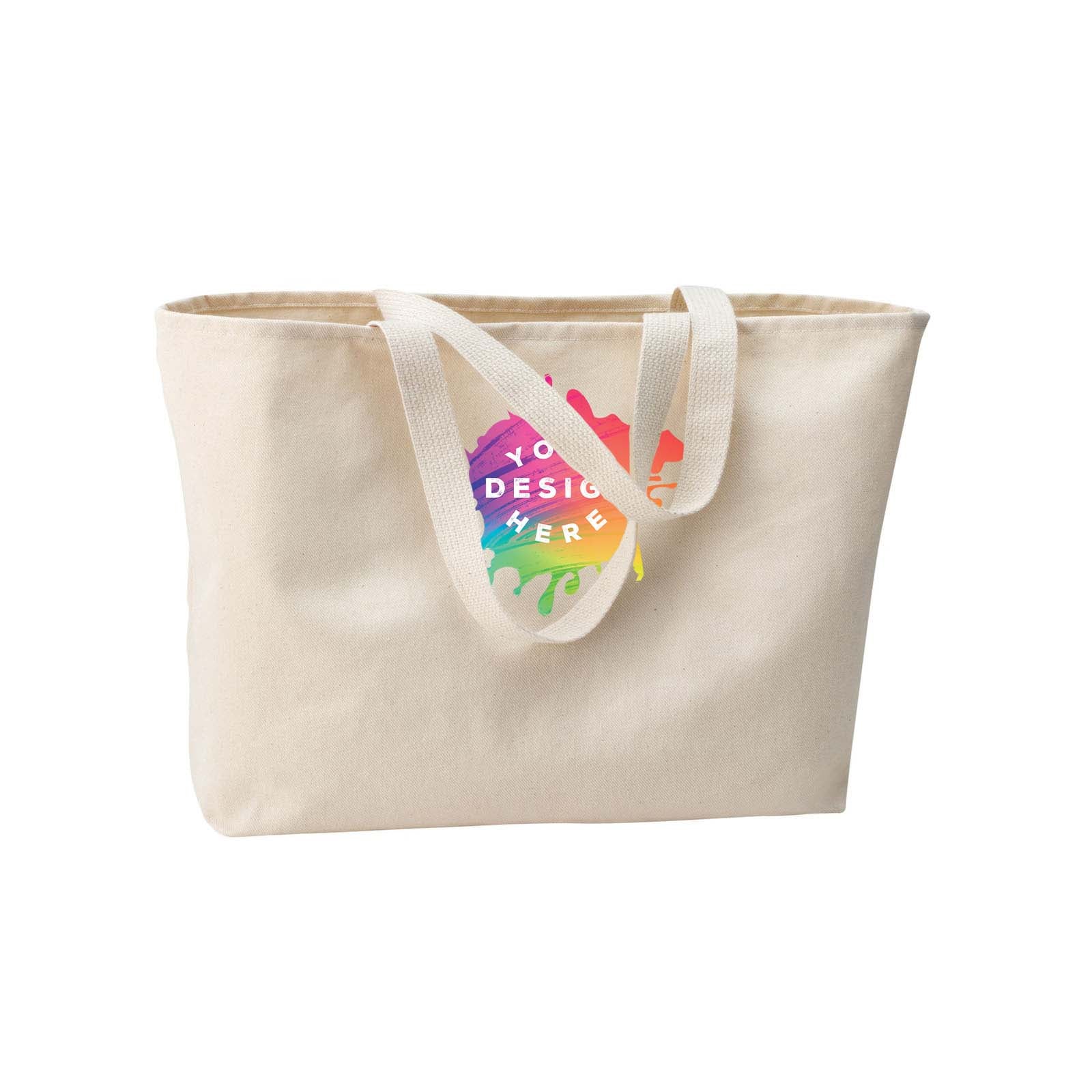 Port Authority® Ideal Twill Jumbo Tote - Mato & Hash