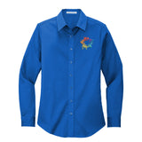 Port Authority® Ladies Long Sleeve Easy Care Shirt Embroidery - Mato & Hash