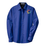 Port Authority® Ladies Long Sleeve Easy Care Shirt Embroidery - Mato & Hash