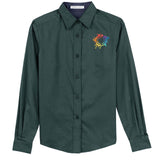 Port Authority® Ladies Long Sleeve Easy Care Shirt Embroidery - Mato & Hash
