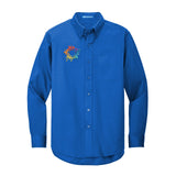 Port Authority® Long Sleeve Easy Care Shirt Embroidery - Mato & Hash
