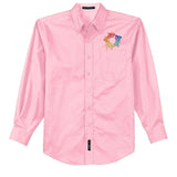 Port Authority® Long Sleeve Easy Care Shirt Embroidery - Mato & Hash