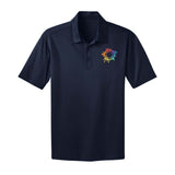 Port Authority Men's Silk Touch 100% Polyester Performance Polo T-Shirt Embroidery - Mato & Hash