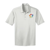 Port Authority Men's Silk Touch 100% Polyester Performance Polo T-Shirt Embroidery - Mato & Hash