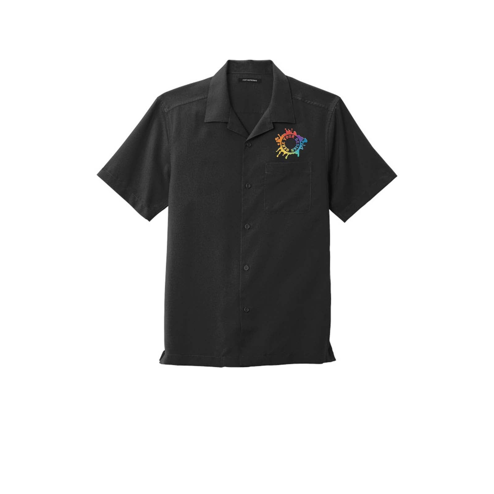 Port Authority ® Short Sleeve Performance Staff Shirt Embroidery - Mato & Hash