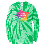 Port & Company 100% Cotton Unisex Tie-Dye Long Sleeve T-Shirt