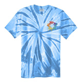 Port & Company 100% Cotton Unisex Tie-Dye T-Shirt Embroidery - Mato & Hash
