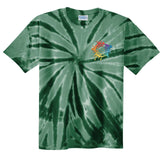 Port & Company 100% Cotton Unisex Tie-Dye T-Shirt Embroidery - Mato & Hash