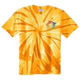 Port & Company 100% Cotton Unisex Tie-Dye T-Shirt Embroidery - Mato & Hash