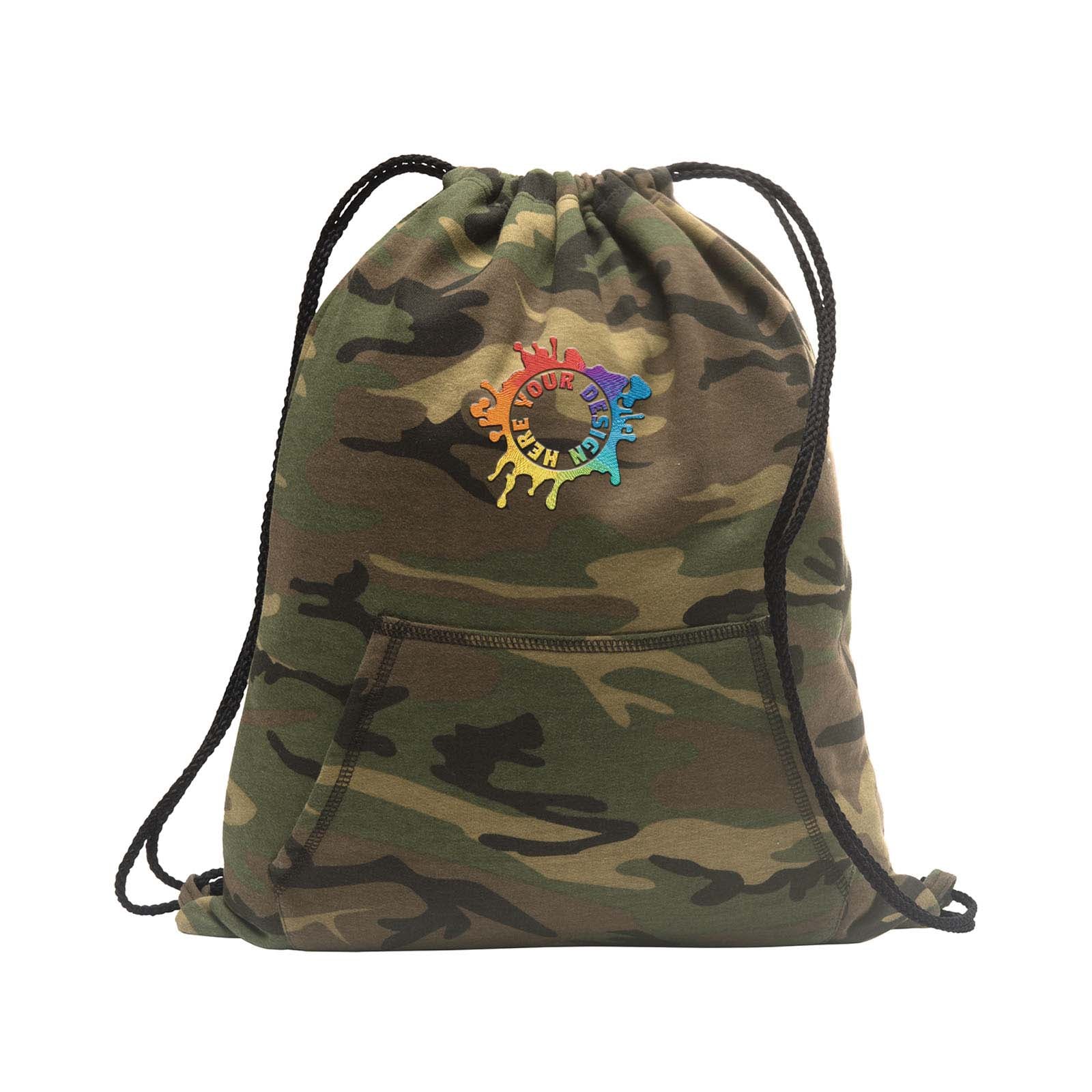 Port & Company® Core Fleece Sweatshirt Cinch Pack Embroidery - Mato & Hash