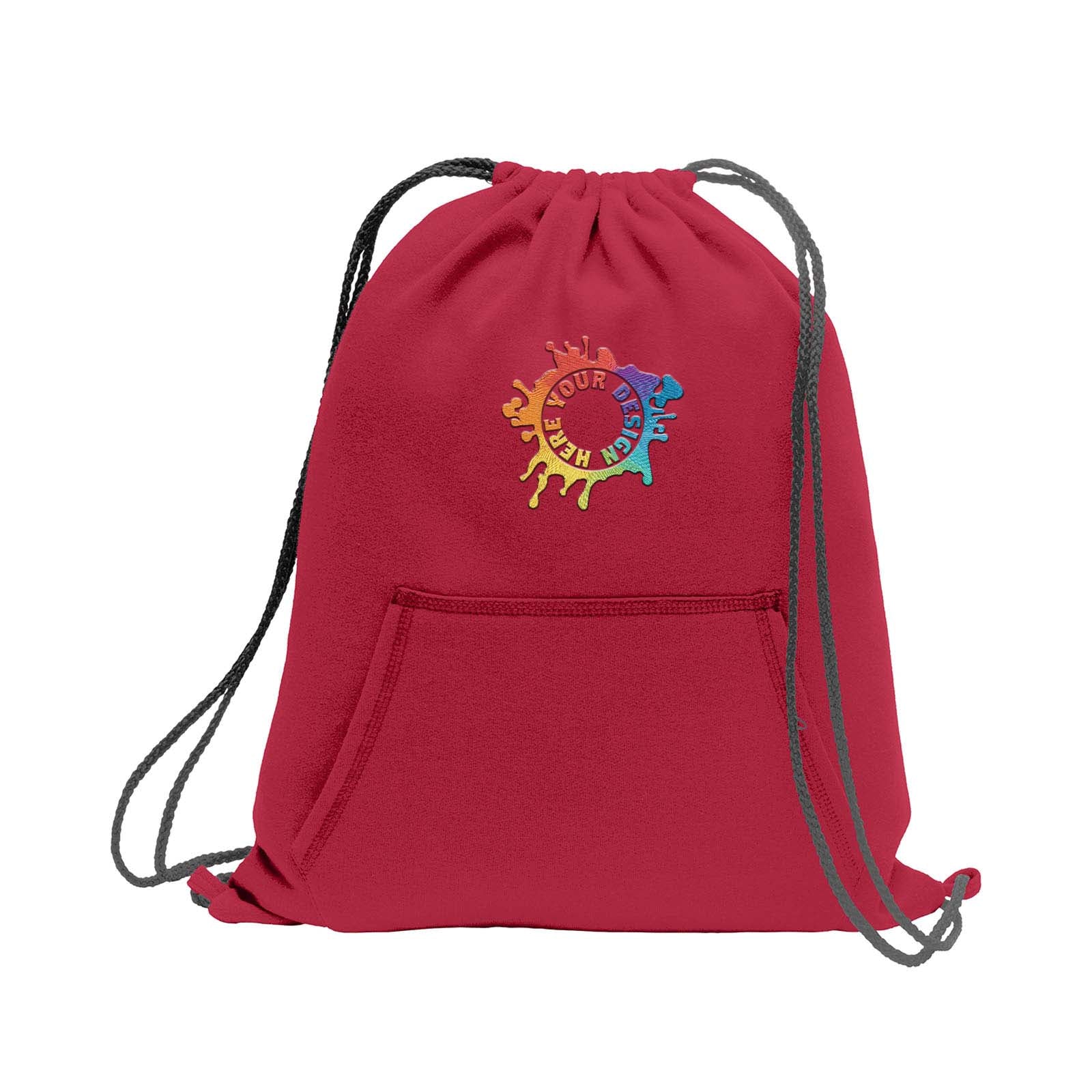 Port & Company® Core Fleece Sweatshirt Cinch Pack Embroidery - Mato & Hash