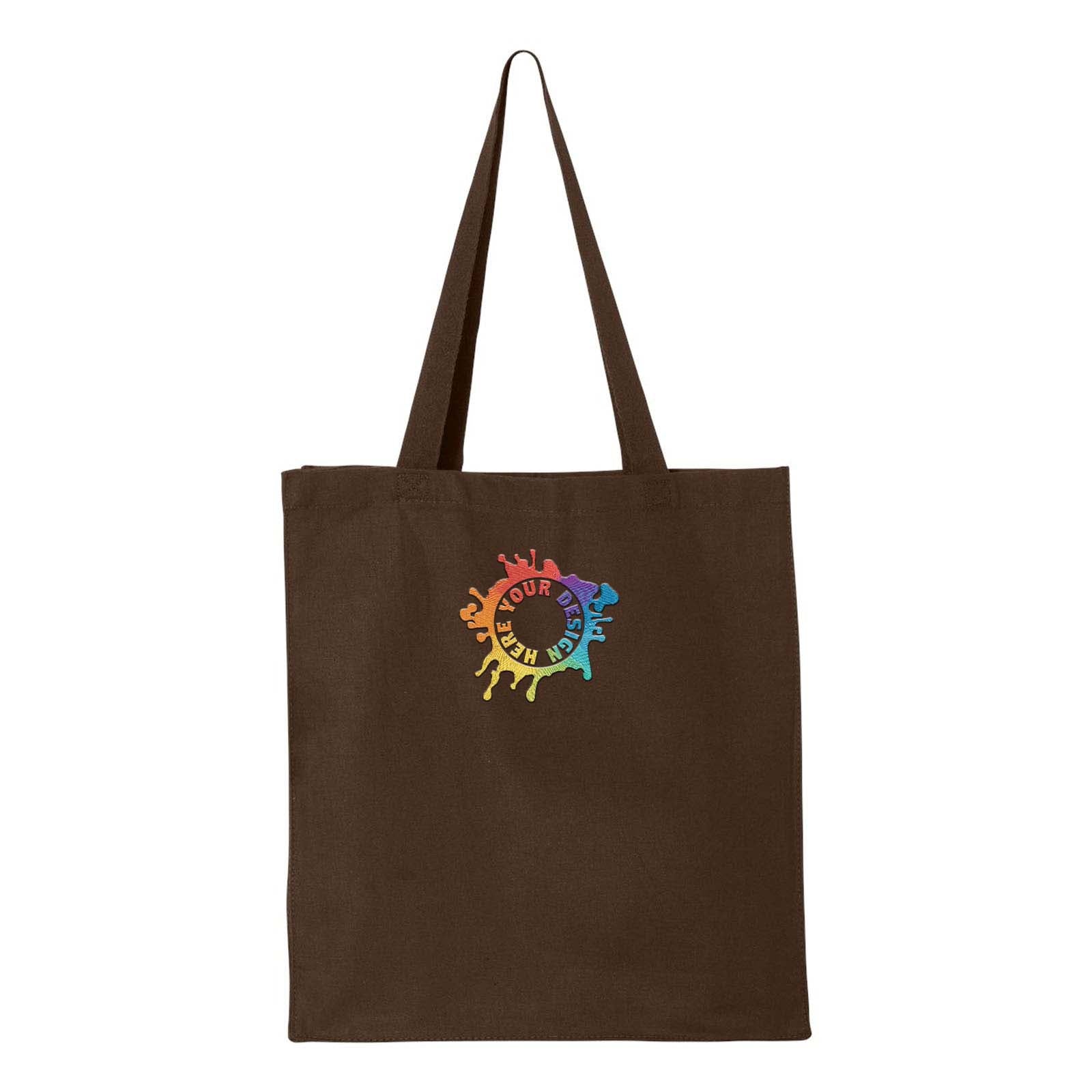 Q-Tees 14L Shopping Bag Embroidery - Mato & Hash