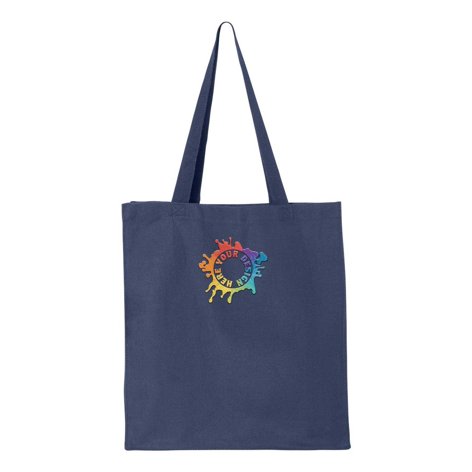 Q-Tees 14L Shopping Bag Embroidery - Mato & Hash