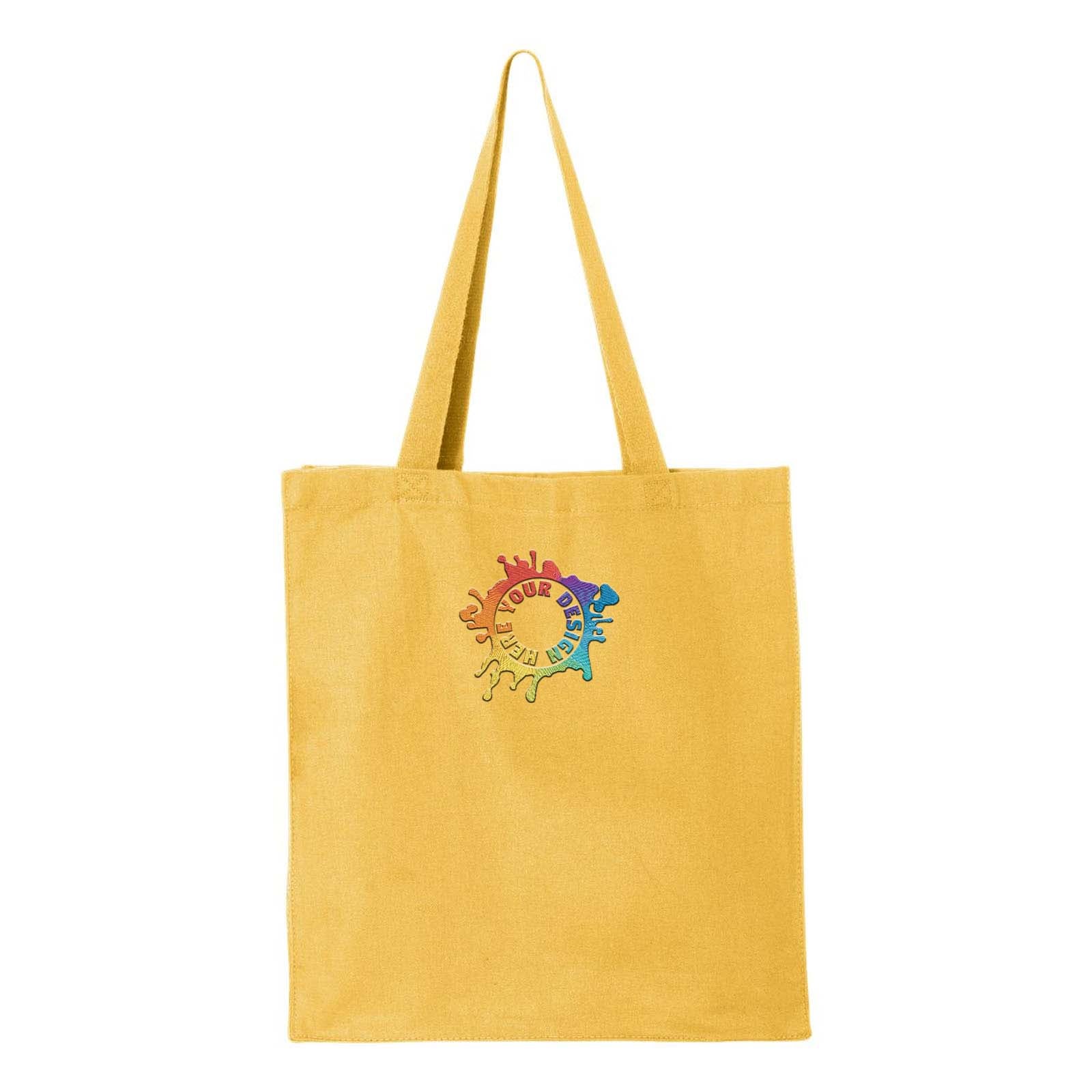 Q-Tees 14L Shopping Bag Embroidery - Mato & Hash