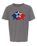 Red, White & Blue Star Kids 4th of July T Shirts