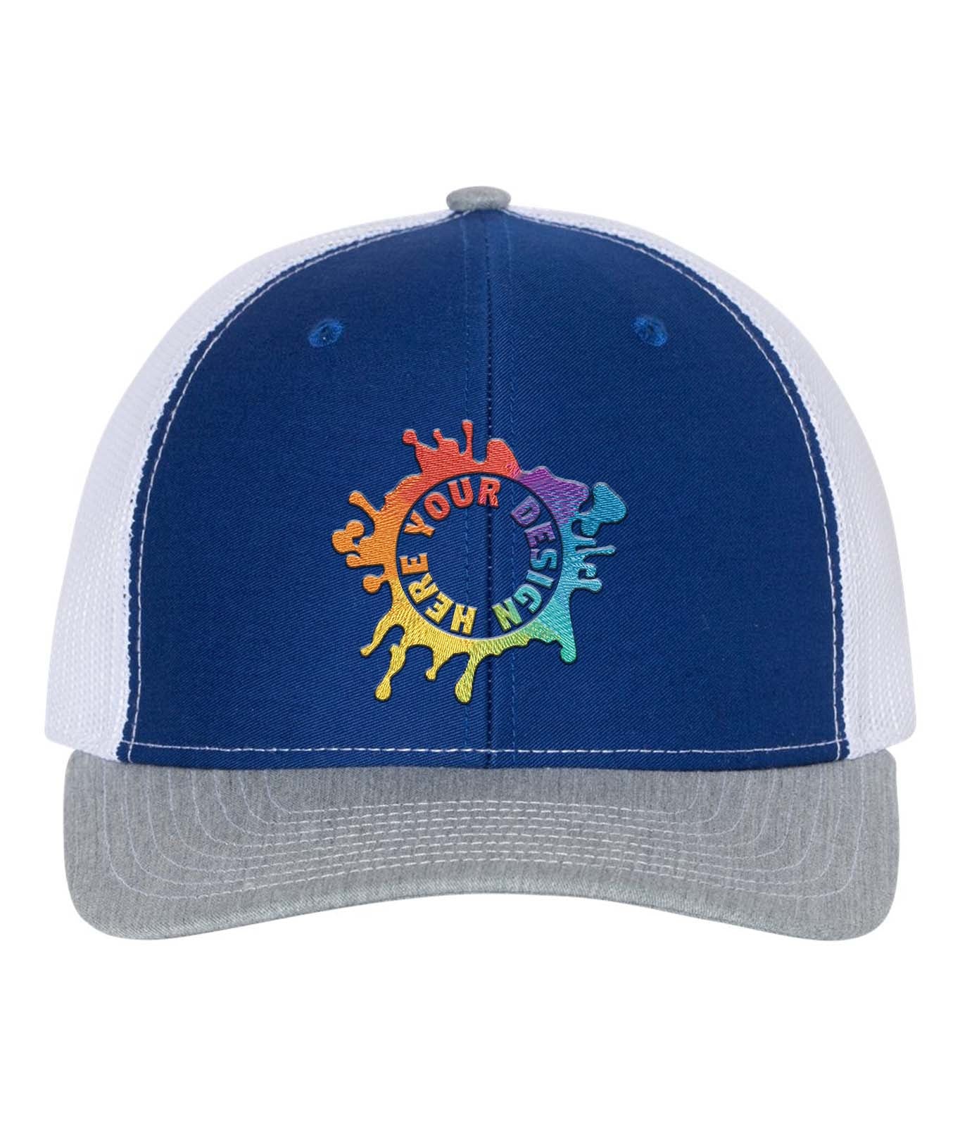 Richardson 112 Adjustable Snapback Trucker Cap Embroidery - Mato & Hash