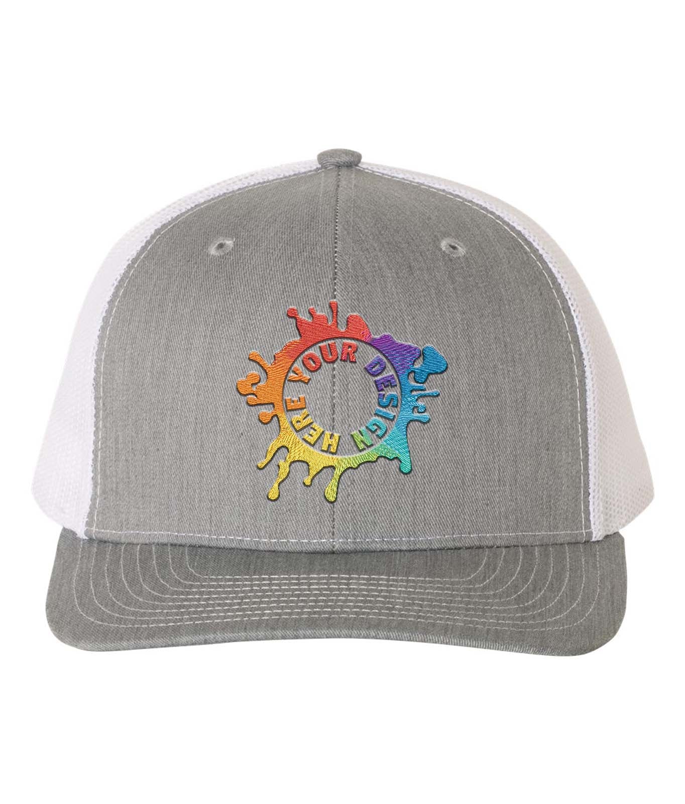 Richardson 112 Adjustable Snapback Trucker Cap Embroidery - Mato & Hash