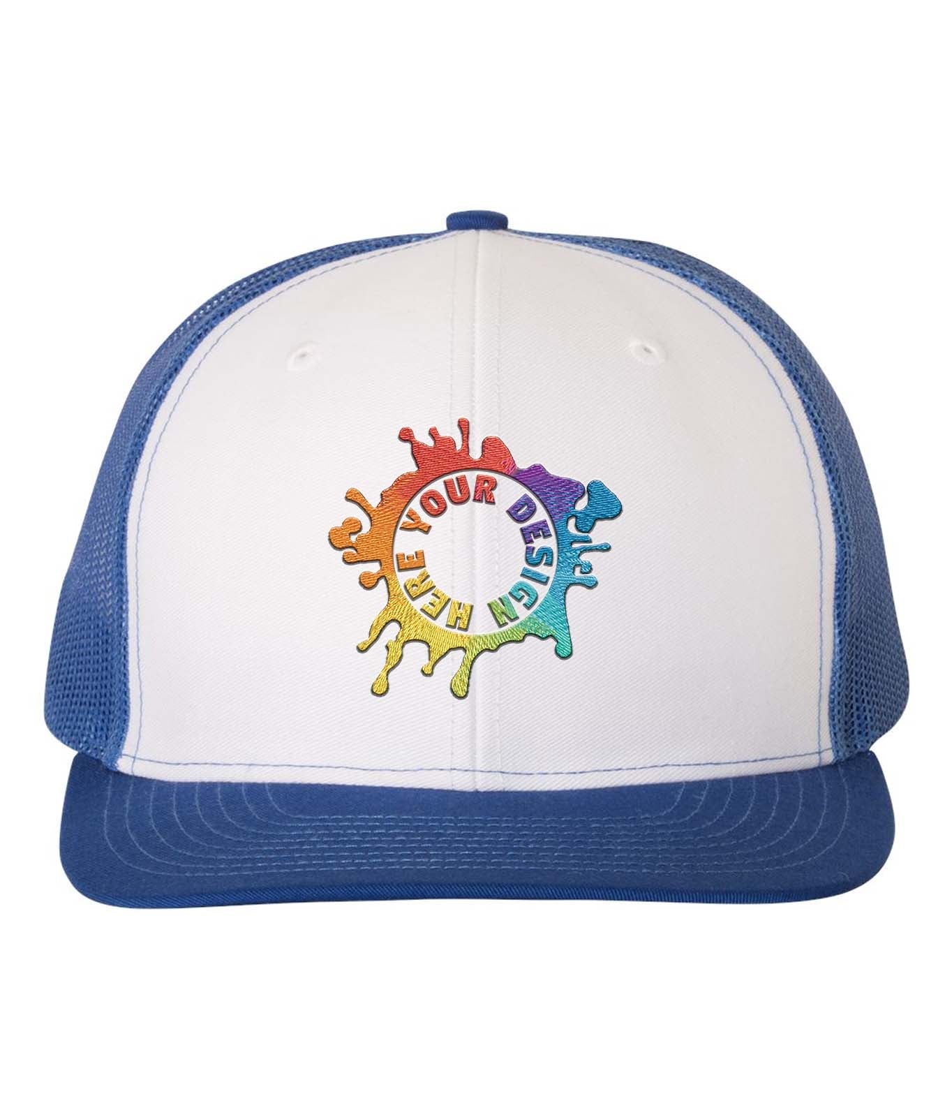 Richardson 112 Adjustable Snapback Trucker Cap Embroidery - Mato & Hash